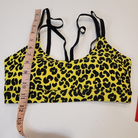 Good American Sunbeam Leopard Sports Bra Sz 0 (XS) NWT - Picture 7 of 11